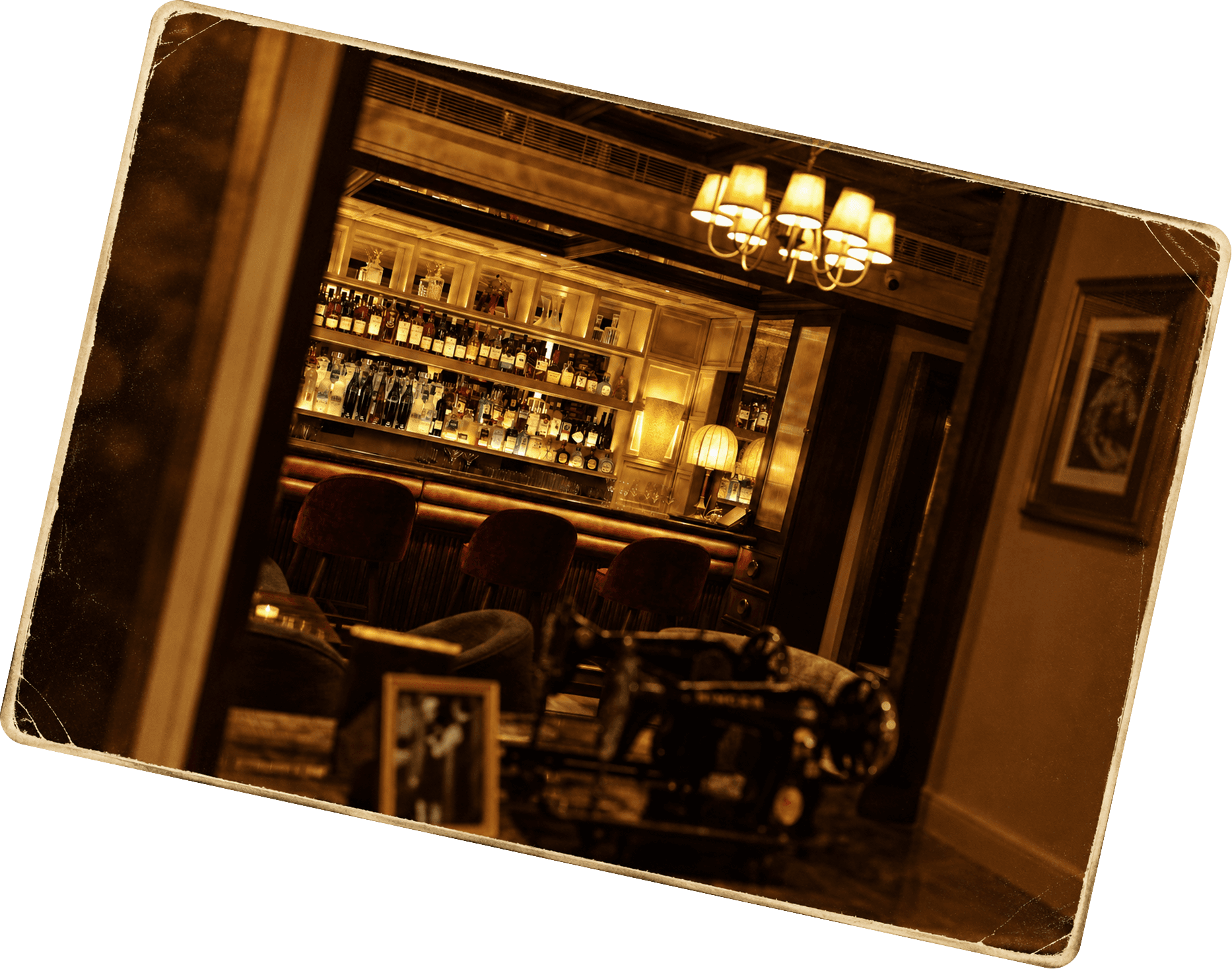 Residence bar area
