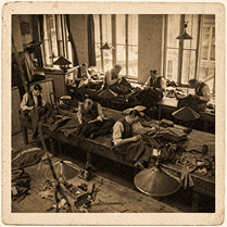 Tailors at No. 15 Savile Row